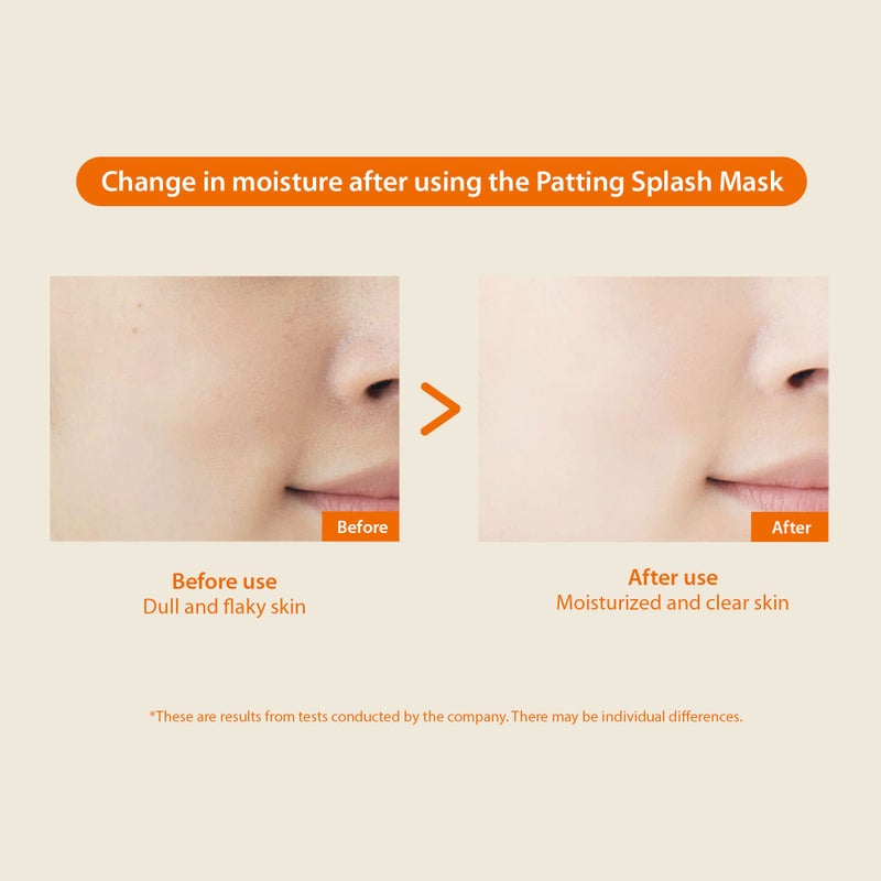 BLITHE Patting Splash Mask Exfoliating Face Wash with Yellow Honey - Korean Chemical Exfoliant for Face AHA Lactic Acid for Dark Spots, Energy Citrus for Skin Brightening & Radiance 5.07 Fl Oz - Image 5